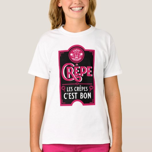 Franse pannenkoeken t-shirt (Voorkant)