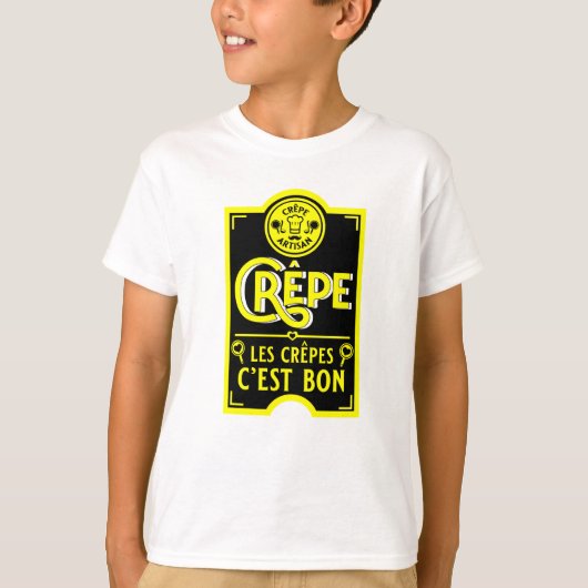 Franse pannenkoeken t-shirt (Voorkant)