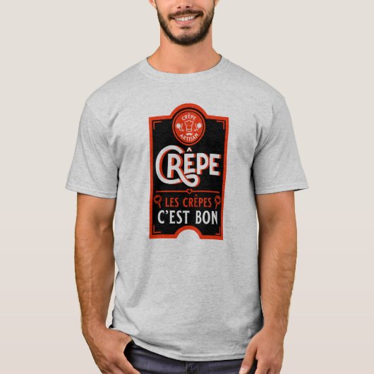 Franse pannenkoeken t-shirt (Voorkant)