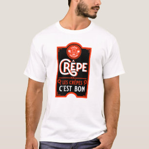 Franse pannenkoeken t-shirt