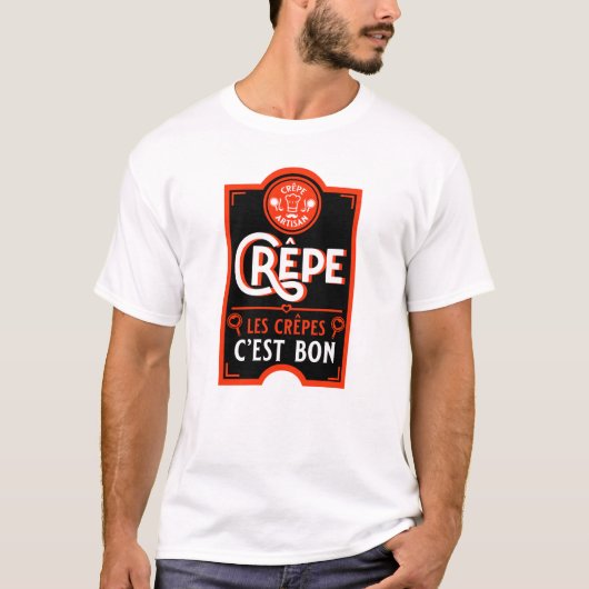 Franse pannenkoeken t-shirt (Voorkant)