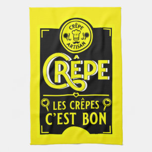 Franse pannenkoeken theedoek