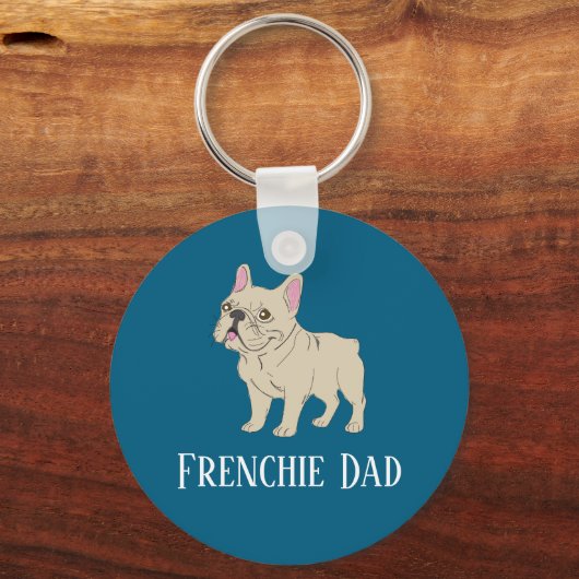 Franse papa sleutelhanger (Achterkant)