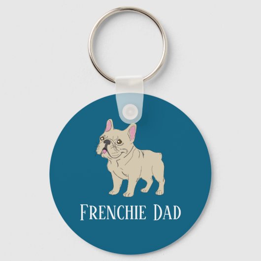 Franse papa sleutelhanger (Achterkant)