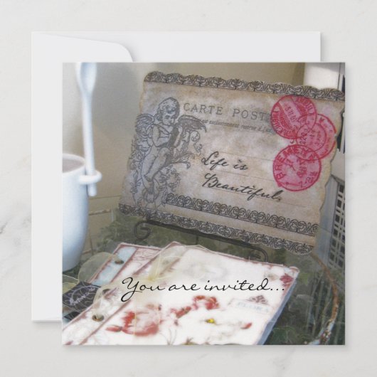 Franse papieren kaart (Voorkant)