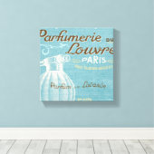 Franse parfum canvas afdruk (Insitu (Houten vloer))