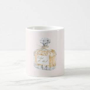 Franse parfum met strik koffiemok