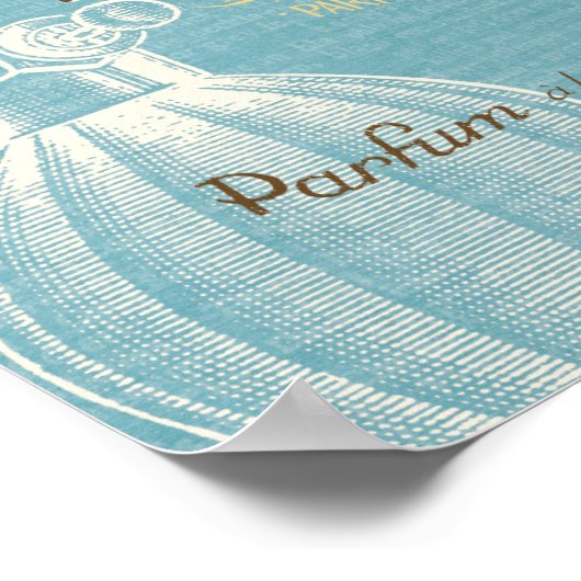 Franse parfum poster (Hoek)