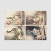 Franse parfumflessen tissuepapier (Voorkant)