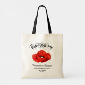 Franse  parfummaker Red Poppy Paris Tote Bag (Achterkant)
