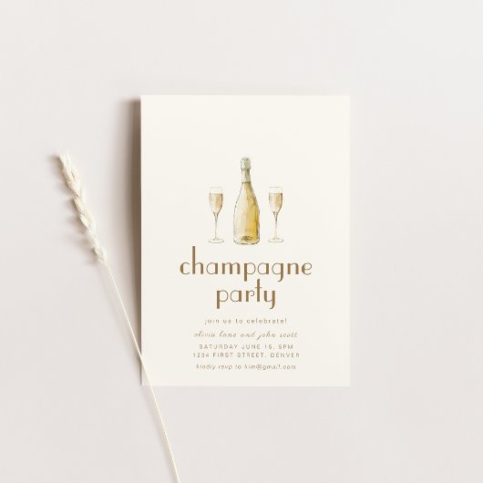 Franse Parijse Banketbakkerij Feest Uitnodiging Sj