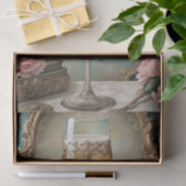 Franse Parijse rococo champagne glazen decoupage Tissuepapier (Geschenk)