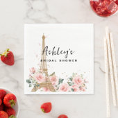 Franse Paris thema bruiloft feest servet (Insitu)