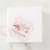 Franse Parisiaanse Favor Tag Bedankjes Labels (In situ)