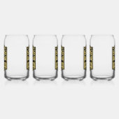Franse Pastis Pétanque Blikvorm Glas (Links)