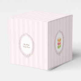 Franse Patisserie Boulangerie Macarons Roze Bedankdoosjes