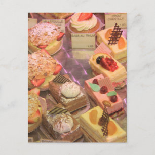 Franse patisserie briefkaart