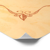 Franse Patisserie Cupcake art, Le petit Gateau Poster (Hoek)