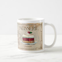 Franse Patisserie II geïllustreerde mok