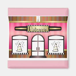 Franse patisserie magneet