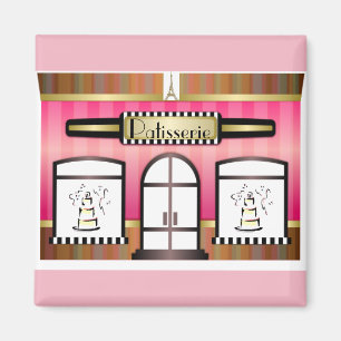 Franse patisserie magneet