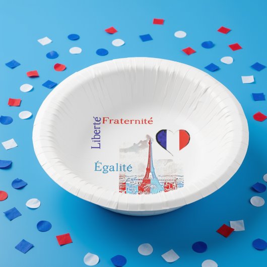 Franse patriottische papieren kommen