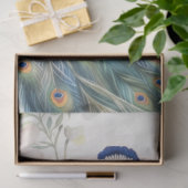Franse peacock-ontkoppelingspakken Tissuepapier (Geschenk)