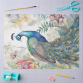 Franse peacock-ontkoppelingspakken Tissuepapier (Craft)