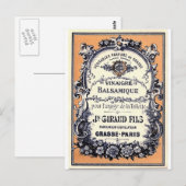 Franse perfumereclame briefkaart (Voorkant / Achterkant)