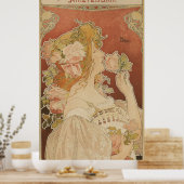  Franse perfumereclame Poster (Keuken)