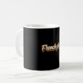 Franse pers koffiemok (Voorkant links)