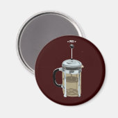 Franse persmagneet magneet (Voorkant / Achterkant)