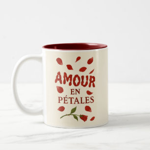 Franse Petal‑Roze Minimalistische Mok