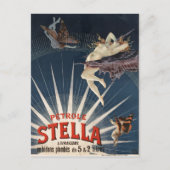 -Franse petroleumether Stella (Stella Gasoline) Briefkaart (Voorkant)