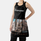 Franse pictogrammen Aangepaste naam Schort (Insitu)