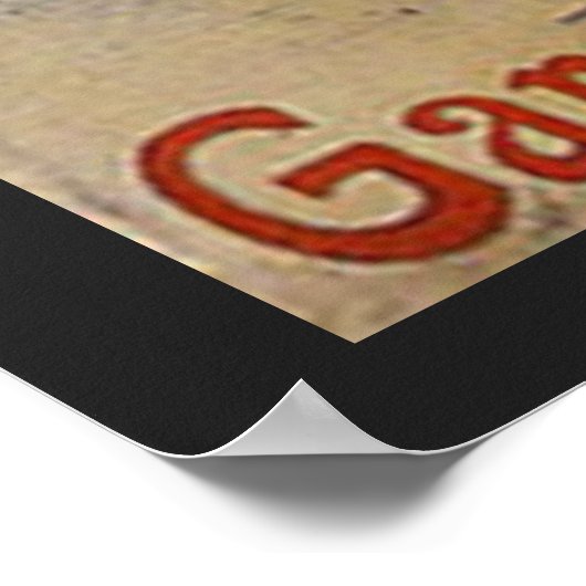 -Franse Pierrot Absinthe Advertisement Poster (Hoek)