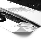 Franse  Plaque 1909 Stoommotor Poster (Hoek)