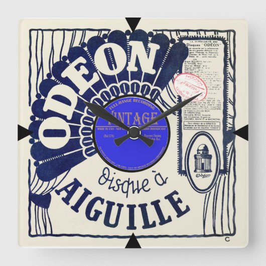  Franse plattegrond Hoesje wandklok (Voorkant)