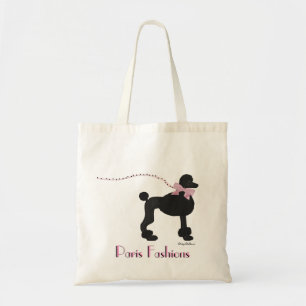 Franse poedel-Canvas tas