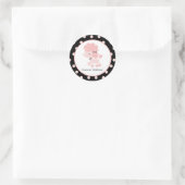 Franse poedel gunst Sticker (Tas)