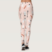 Franse poedel-Leggings Leggings (Achterkant)