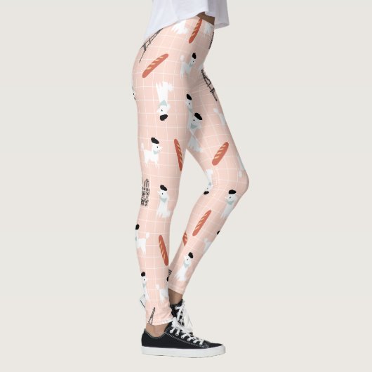  Franse poedel-Leggings Leggings (Rechts)