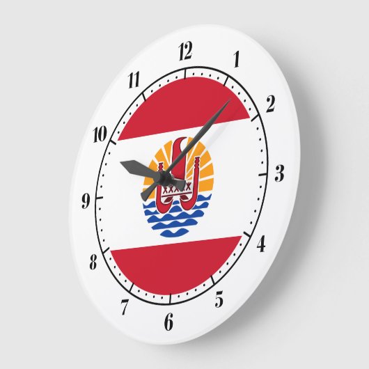 Franse Polynesiaanse vlagklokken Grote Klok (Hoek)