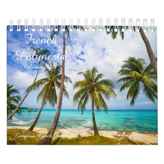 Franse Polynesië Souvenir Agenda 2022 Kalender (Hoes)