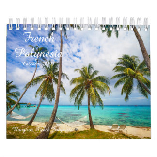 Franse Polynesië Souvenir Agenda 2022 Kalender