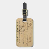  Franse Post Kaart Bagagelabel (Voorkant verticaal)