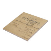  Franse Post Kaart Tegeltje (Zijkant)
