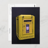 Franse postbus briefkaart (Voorkant / Achterkant)