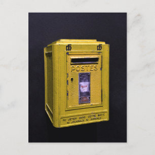 Franse postbus briefkaart