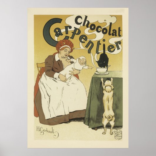 Franse Posters - Chocolade (Voorkant)
